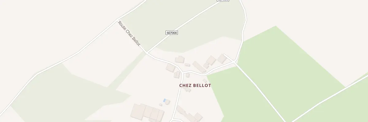 Plan du 10 Rte Chez Bellot à Charroux