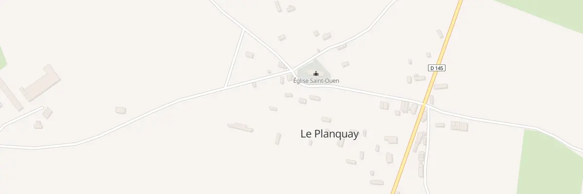 Plan du 37A Le Bourg au Planquay