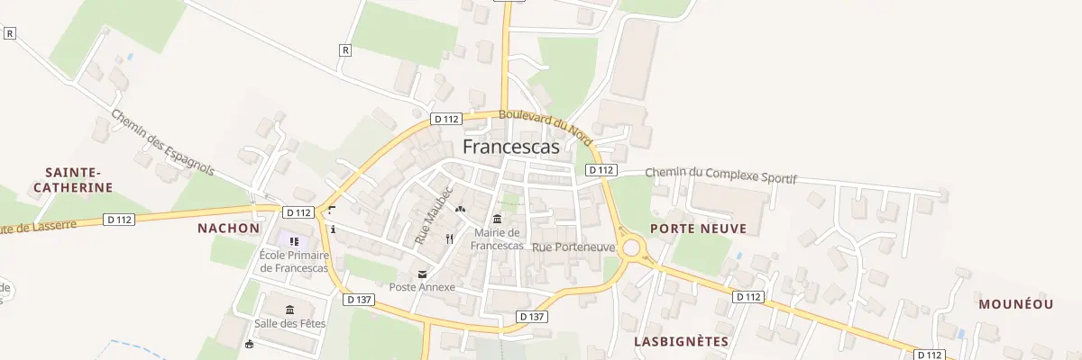 Plan du 3 Rue de Madrid à Francescas