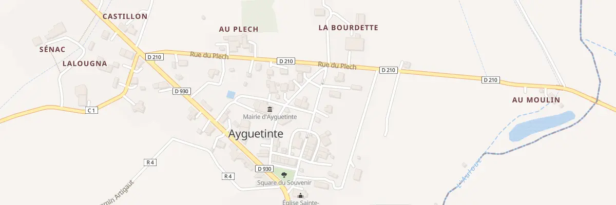 Plan du 19 Rue du Soleil Levant à Ayguetinte