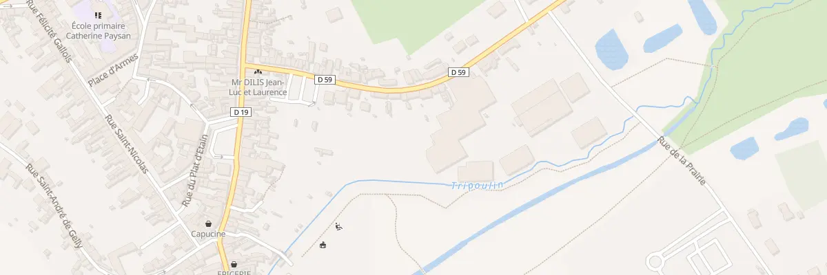 Plan du 23 Rue de Rosay à Bonnétable