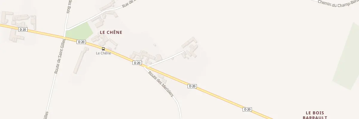 Plan du 2 Imp des Couturières à Braslou