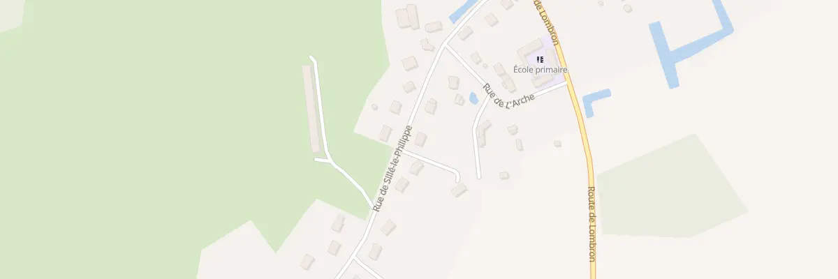 Plan du 7 Rue de Sillé-le-Philippe à Saint-Célerin