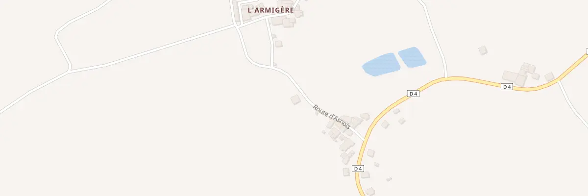 Plan du 13 Rte d’Asnois à Chatain
