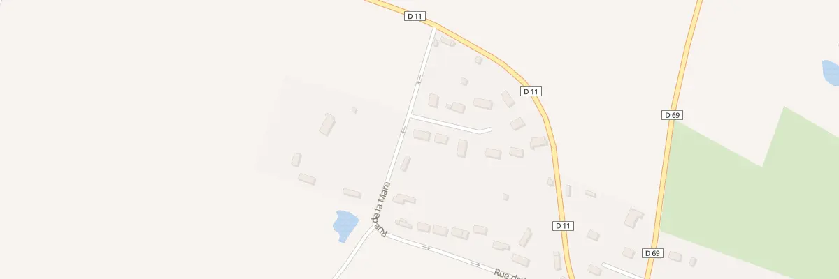 Plan du 1 Lot de la Mare à Annouville-Vilmesnil