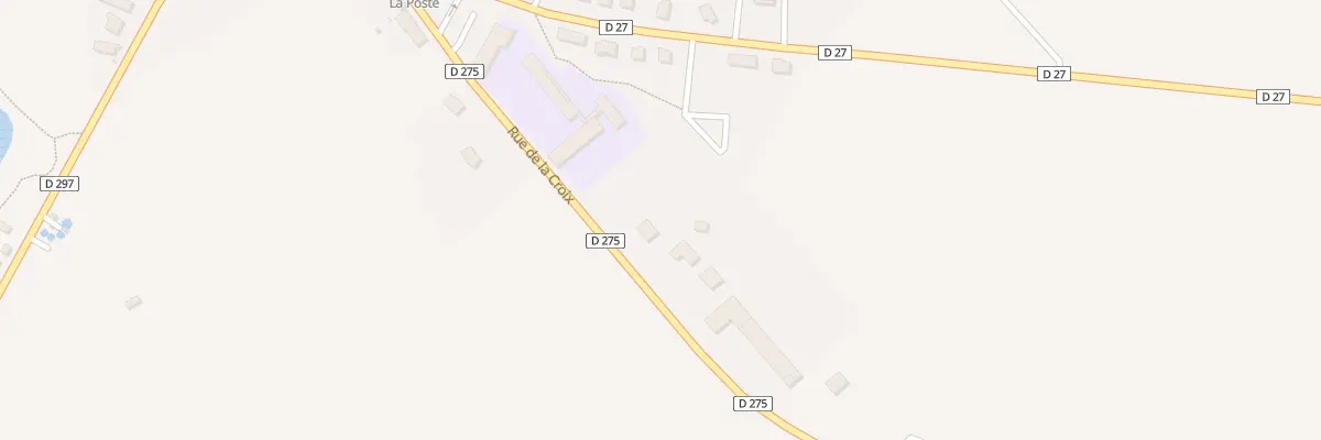 Plan du 4 Rue de la Croix à Pervenchères