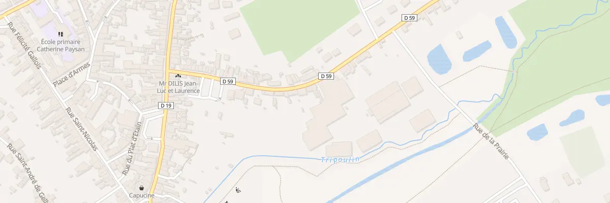 Plan du 29 Rue de Rosay à Bonnétable