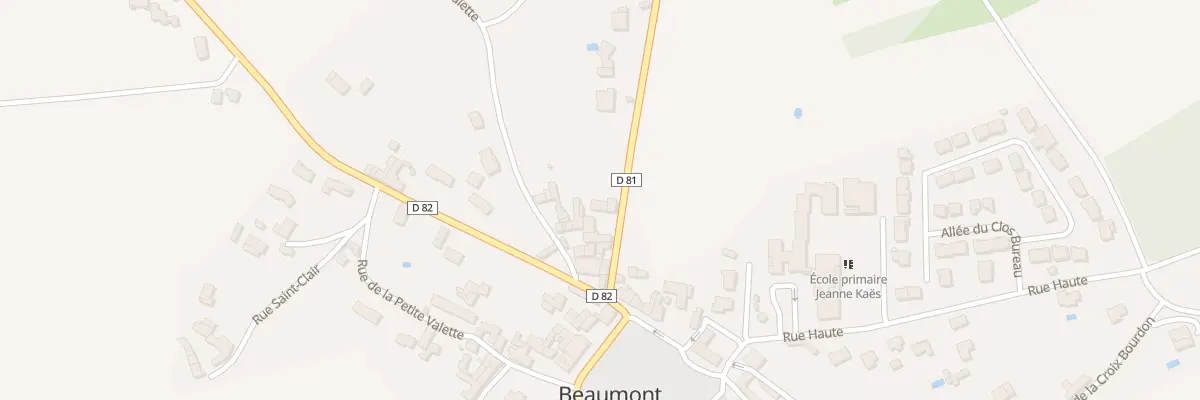 Plan du 5 Rue du Calvaire à Beaumont Saint-Cyr