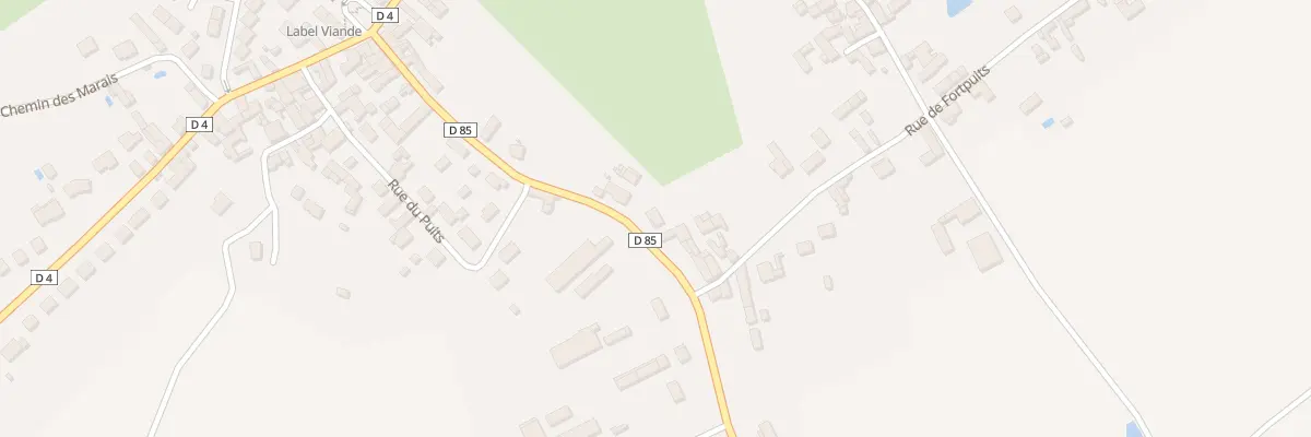 Plan du 255 Rue de la Ferrandière à Dissay
