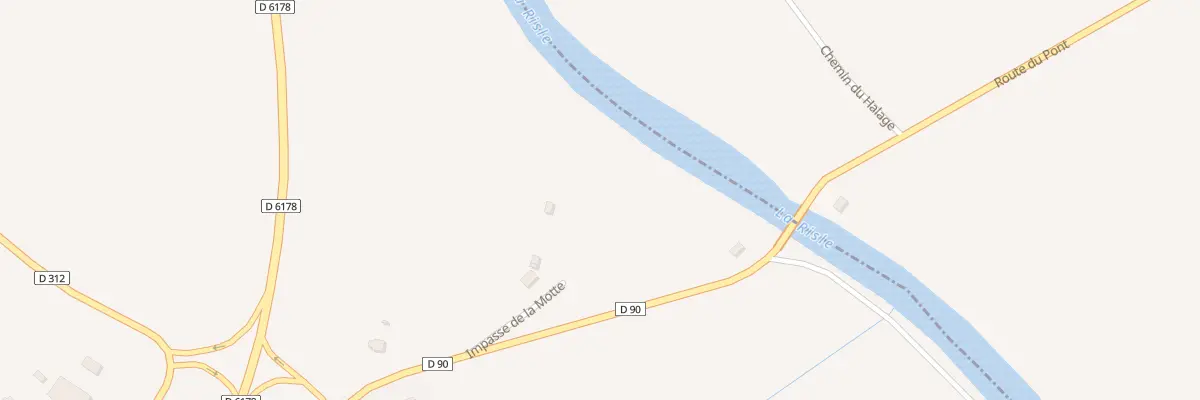 Plan du 73 Imp de la Motte à Foulbec