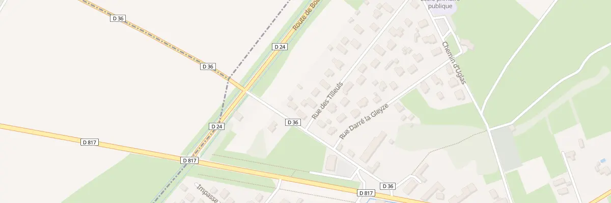 Plan du 26 Rue des Tilleuls à Pinas