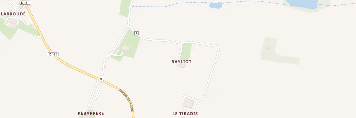 Plan du 5170 Bayliot à Fieux