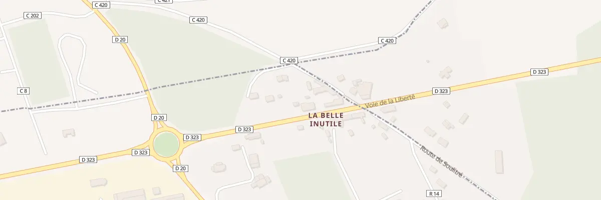 Plan du 8 La Belle Inutile à Soulitré