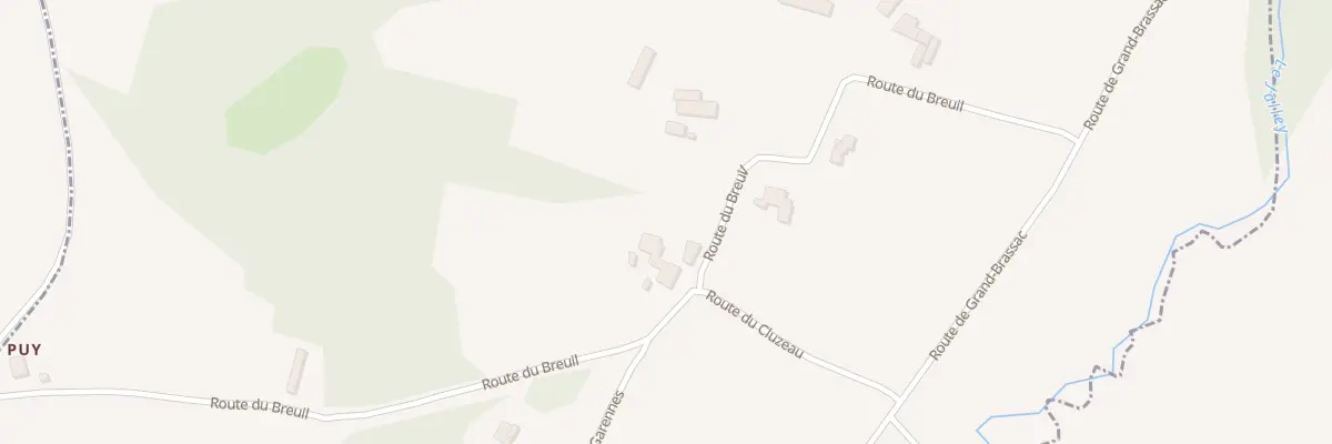 Plan du 173 Le Breuilh à Saint-Méard-de-Drône
