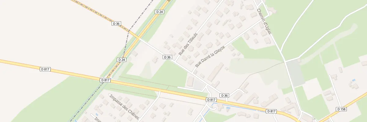 Plan du 23 Rue des Tilleuls à Pinas