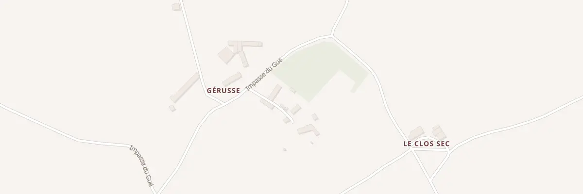 Plan du 62 Haut de Gérusse à La Mesnière