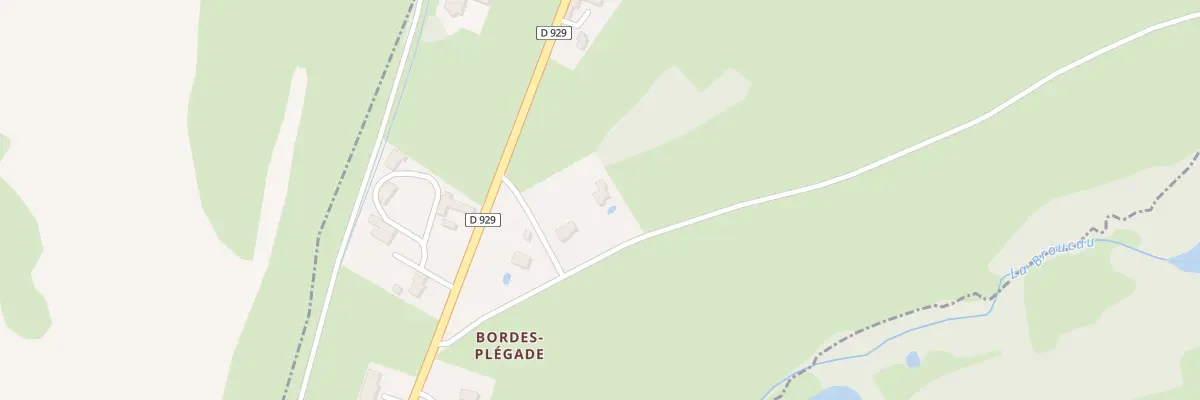 Plan du 5084 Borde Plegade à Réjaumont
