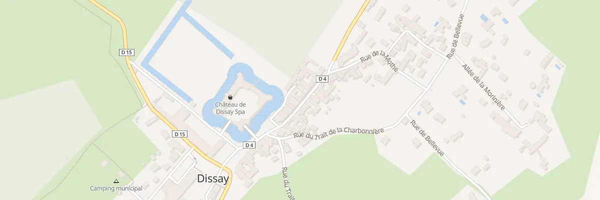 Plan du 51 Rue de l’Église à Dissay
