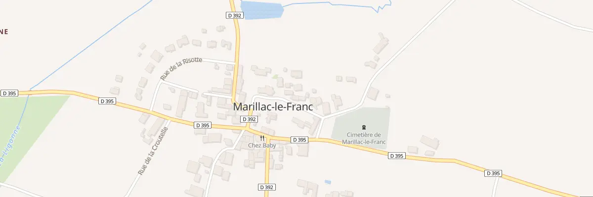 Plan du 57 Rue des Ecoles à Marillac-le-Franc