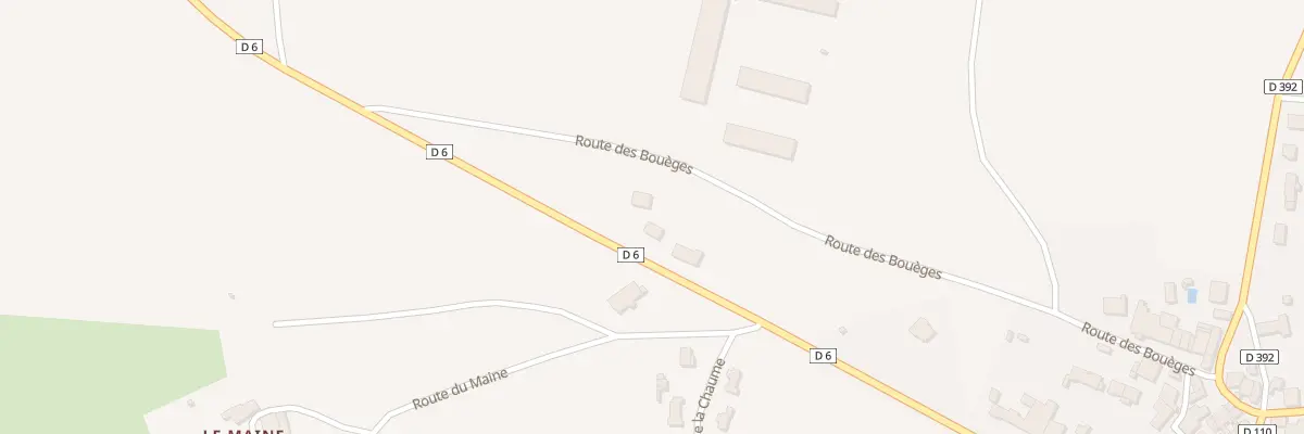 Plan du 52 Grande Rue à Saint-Sornin