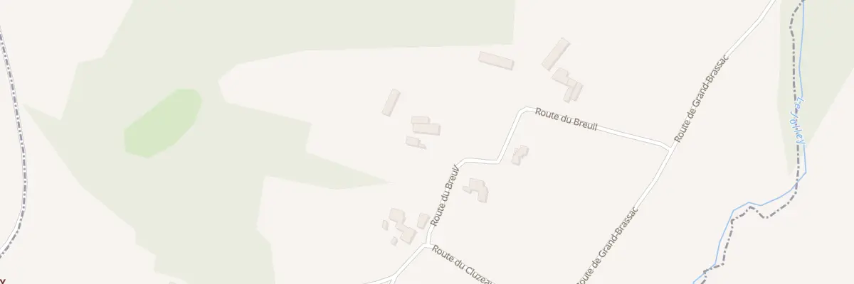 Plan du 4 Rte du Breuil à Saint-Méard-de-Drône