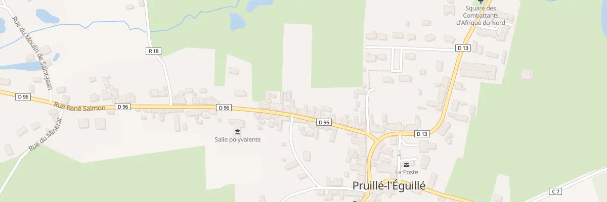 Plan du 18 Rue René Salmon à Pruillé-l’Éguillé