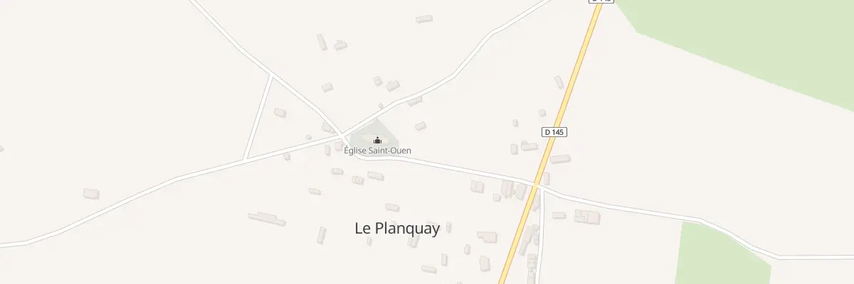 Plan du 42 Le Bourg au Planquay