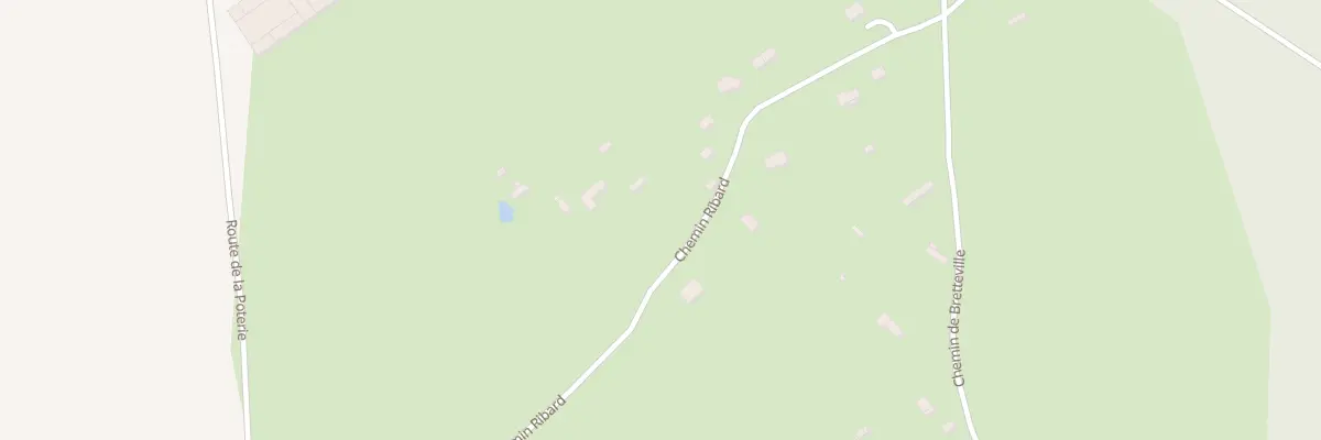 Plan du 459 Che Ribard à Foulbec