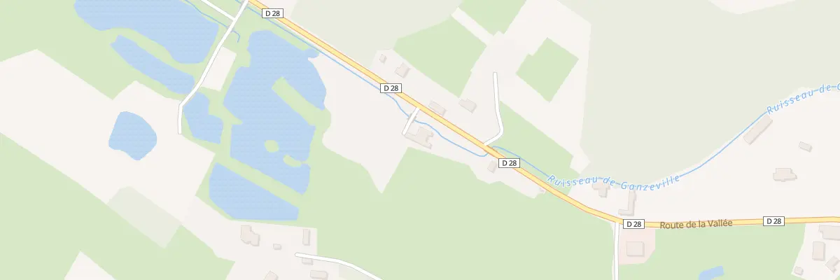 Plan du 2 Rte de la Vallée à Bec-de-Mortagne