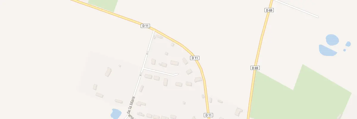 Plan du 8 Lot de la Mare à Annouville-Vilmesnil