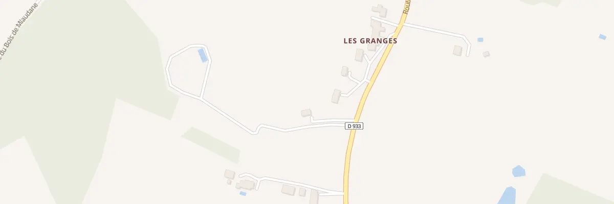 Plan du 1920 Rte de Mescoules à Mescoules