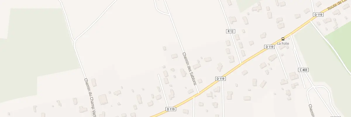 Plan du 99 Che des Sablons à Montfort-le-Gesnois