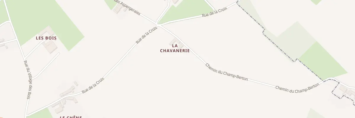 Plan du 59 La Chavanerie à Braslou