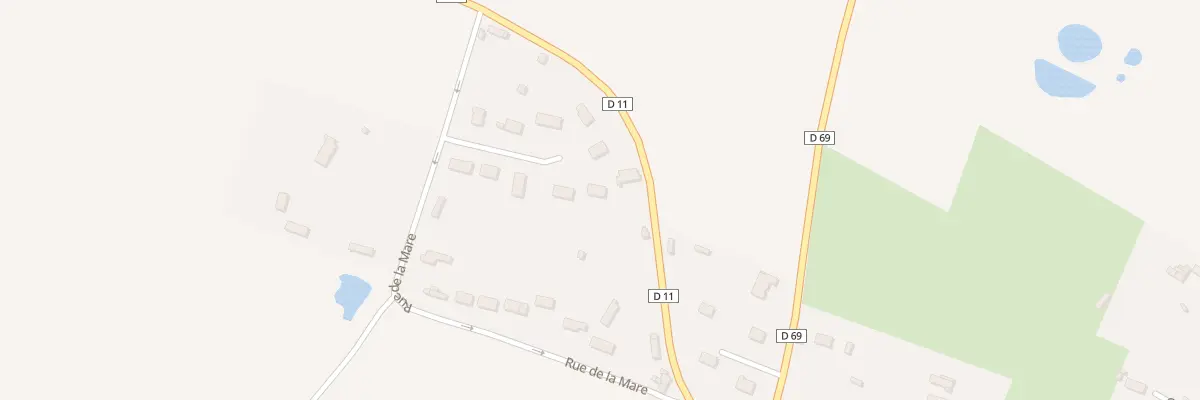 Plan du 5003 Rue de la Mare à Annouville-Vilmesnil