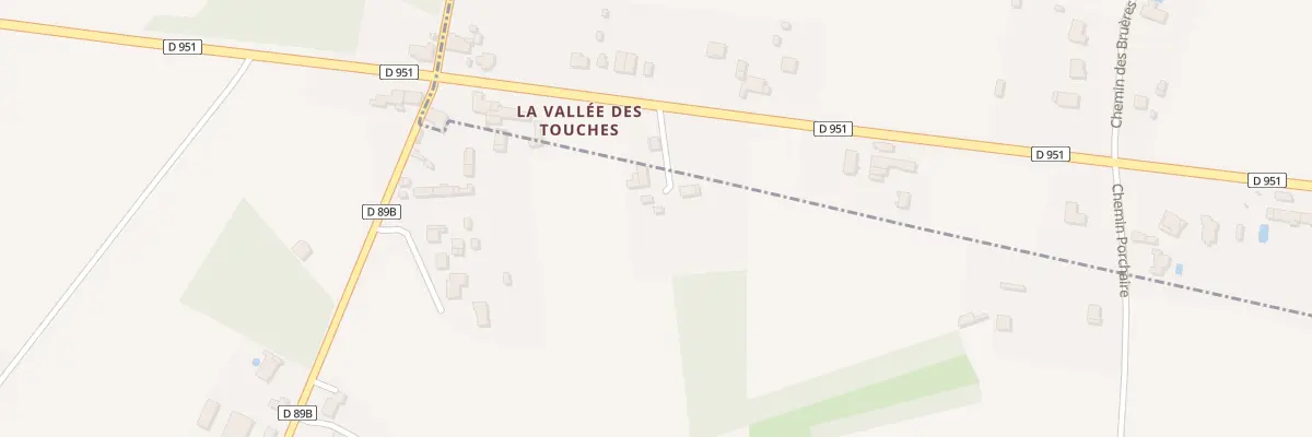 Plan du 5176 La Vallee des Touches à Mignaloux-Beauvoir