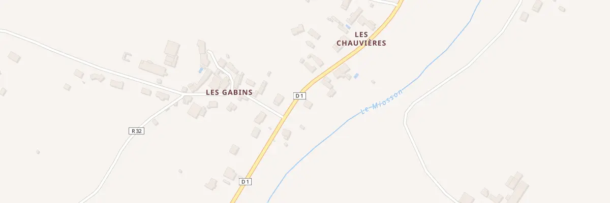Plan du 5236 Les Chauvieres à Gizay