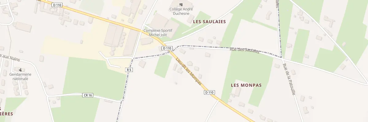 Plan du 9A Les Monpas à Theneuil