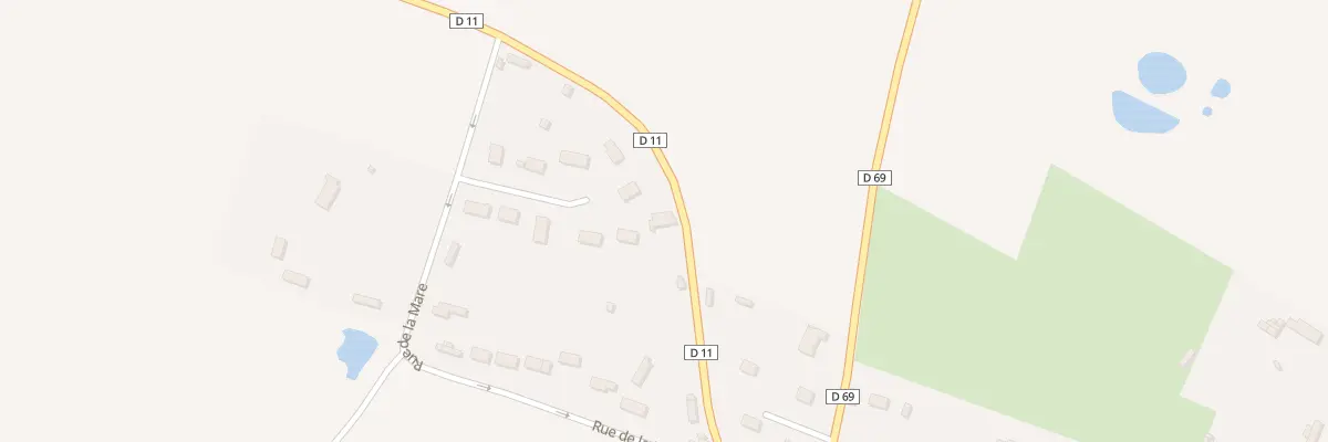 Plan du 5 Rte de Mentheville à Annouville-Vilmesnil