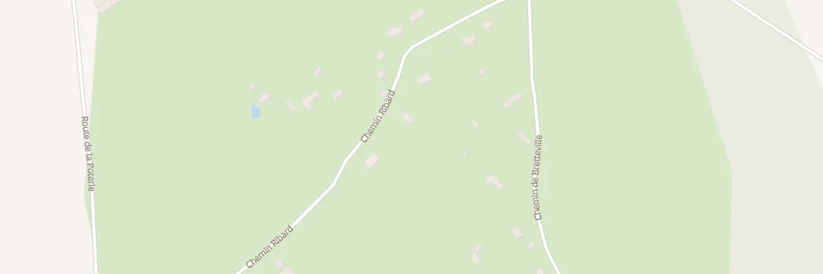 Plan du 310 Che Ribard à Foulbec