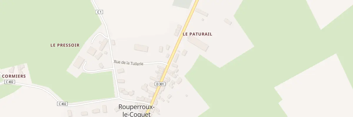 Plan du 3 Rue Principale à Rouperroux-le-Coquet