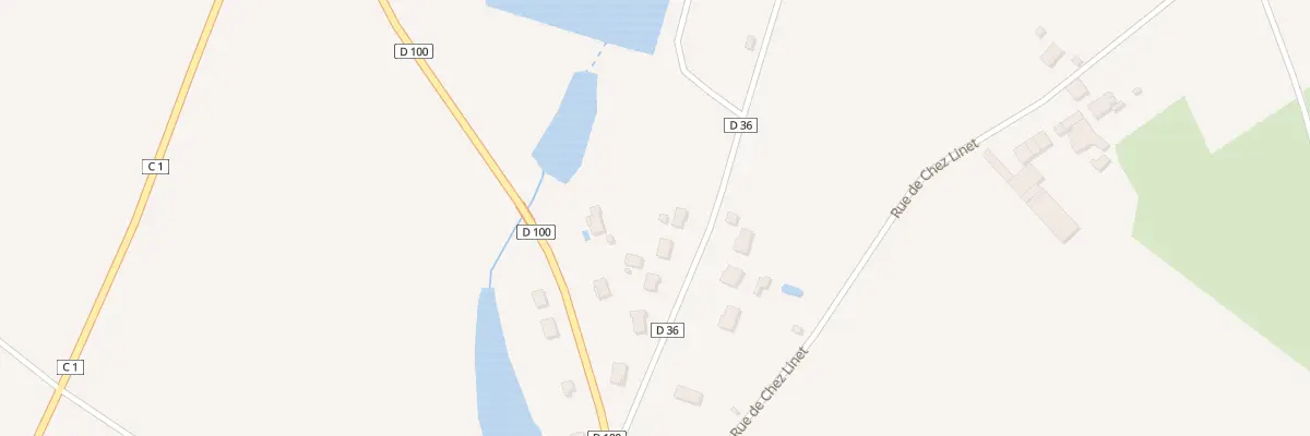 Plan du 9 Rue des Étangs à Château-Garnier