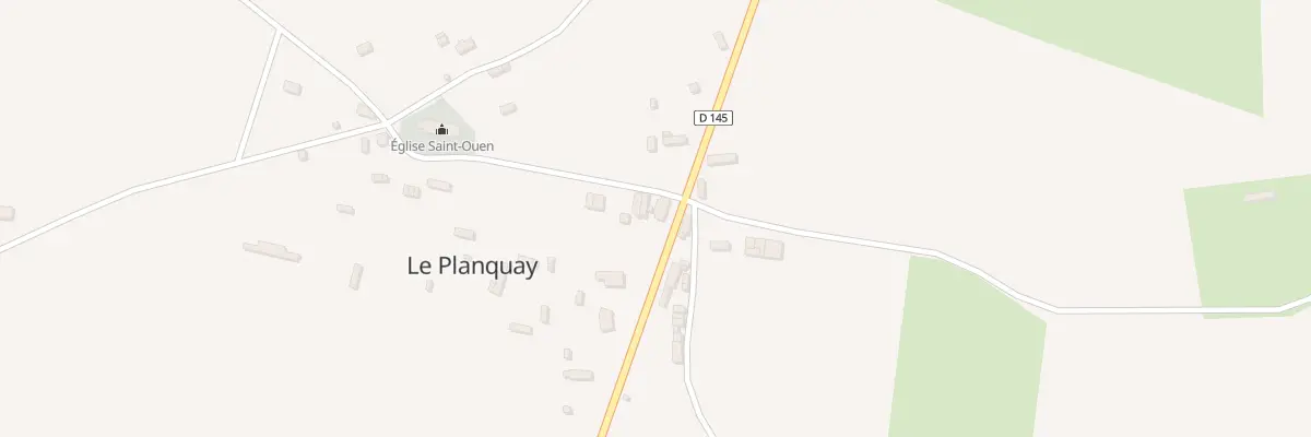 Plan du 9 Le Bourg au Planquay