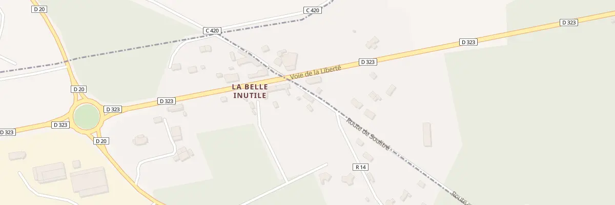 Plan du 9 La Belle Inutile à Soulitré