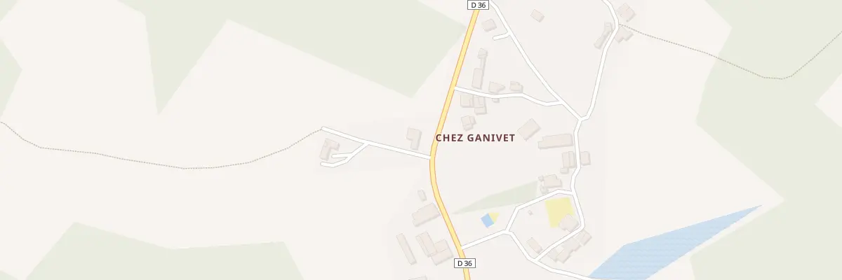 Plan du 5 Chez Ganivet à Saint-Coutant