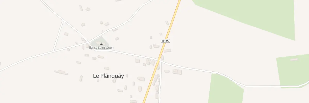 Plan du 11 Le Bourg au Planquay