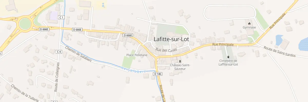 Plan du 51 Rue Principale à Lafitte-sur-Lot