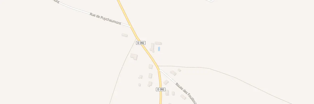 Plan du 425 Rte de Saint Sornin à Marillac-le-Franc