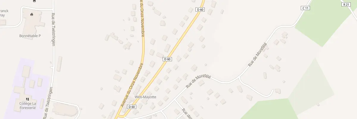 Plan du 15 Rue Onias Martin à Bonnétable