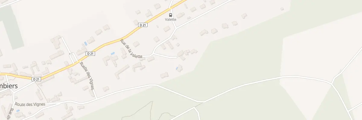 Plan du 2 Imp de la Valette à Colombiers