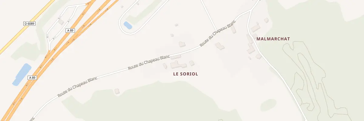 Plan du 167 Le Soriol à Sourzac